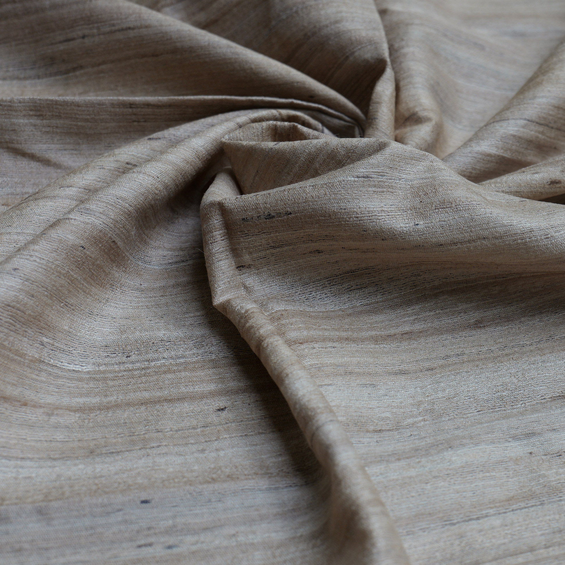 GHICHA–TUSSAR SILK BLEND — THE WHISPER OF WILD SILK