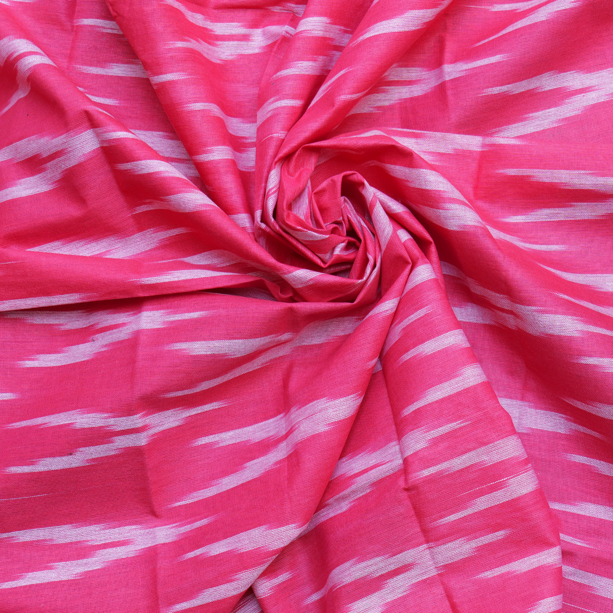 HANDLOOM IKAT WEAVING FABRIC — THE ART OF WOVEN PATTERNS