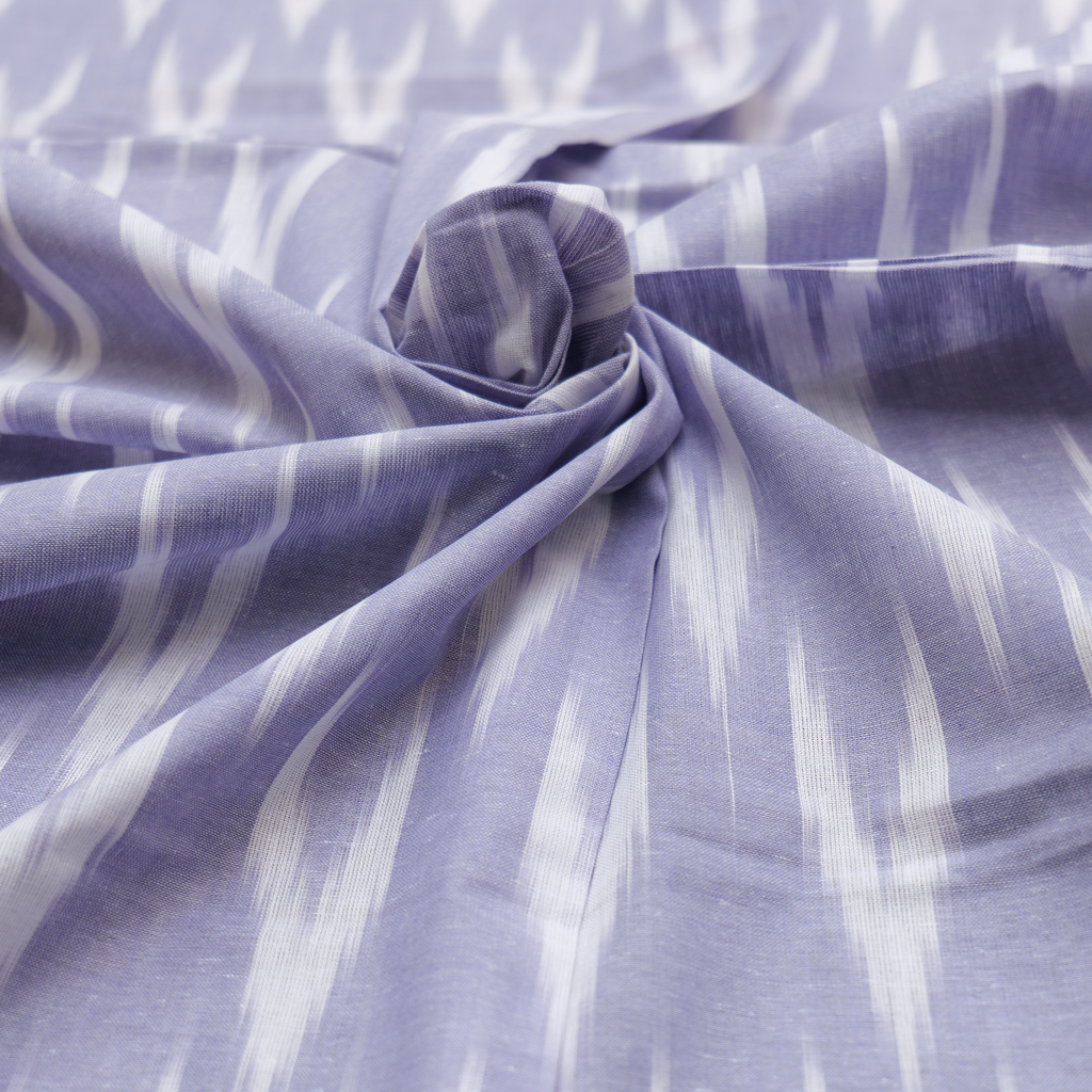 HANDLOOM IKAT WEAVING FABRIC — THE ART OF WOVEN PATTERNS